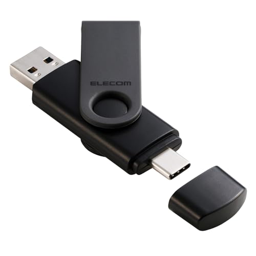 Amazon | エレコム USBメモリ 32GB USB5Gbps対応 回転カバー Type-C
